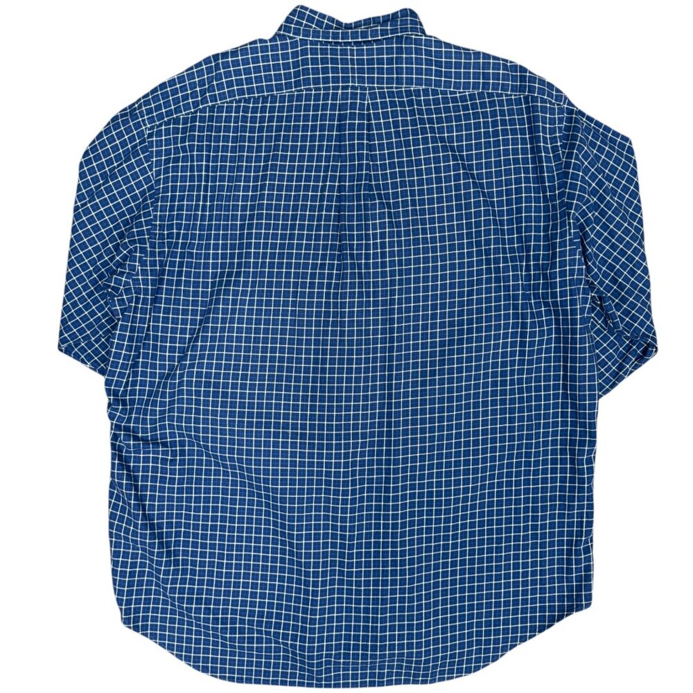 Men's RALPH LAUREN Blake Long Sleeve Button Down Shirt 100% Cotton Blue- Size XL - Picture 4 of 8